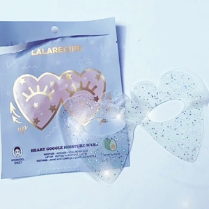LALARECIPE Heart Goggle Moisture Mask - 1 Mask